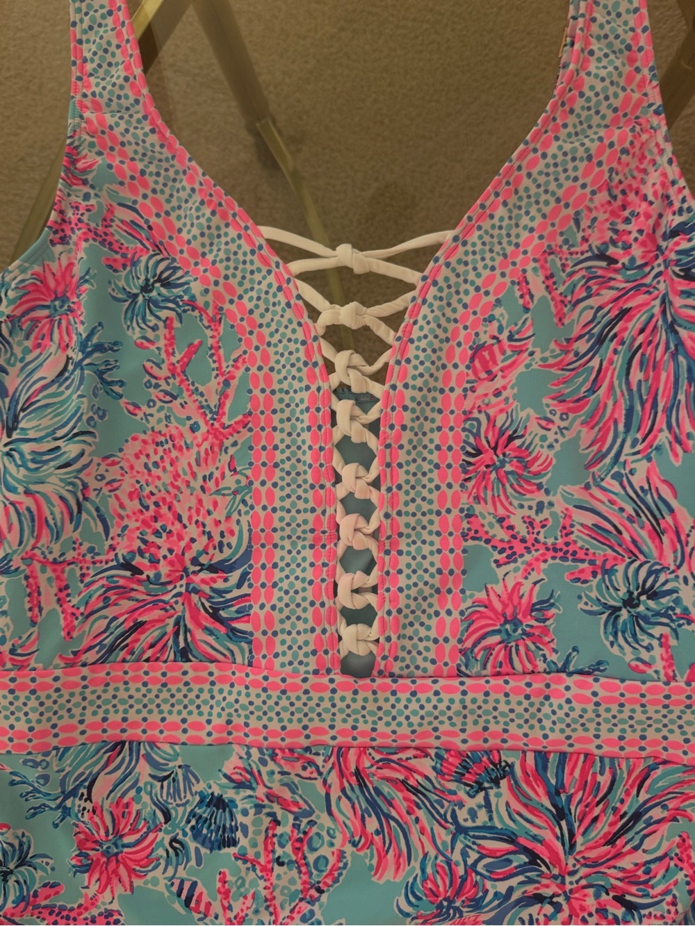 LILLY PULITZER CASEYLEE ONE PIECE BATHING SUIT - Picture 2 of 8